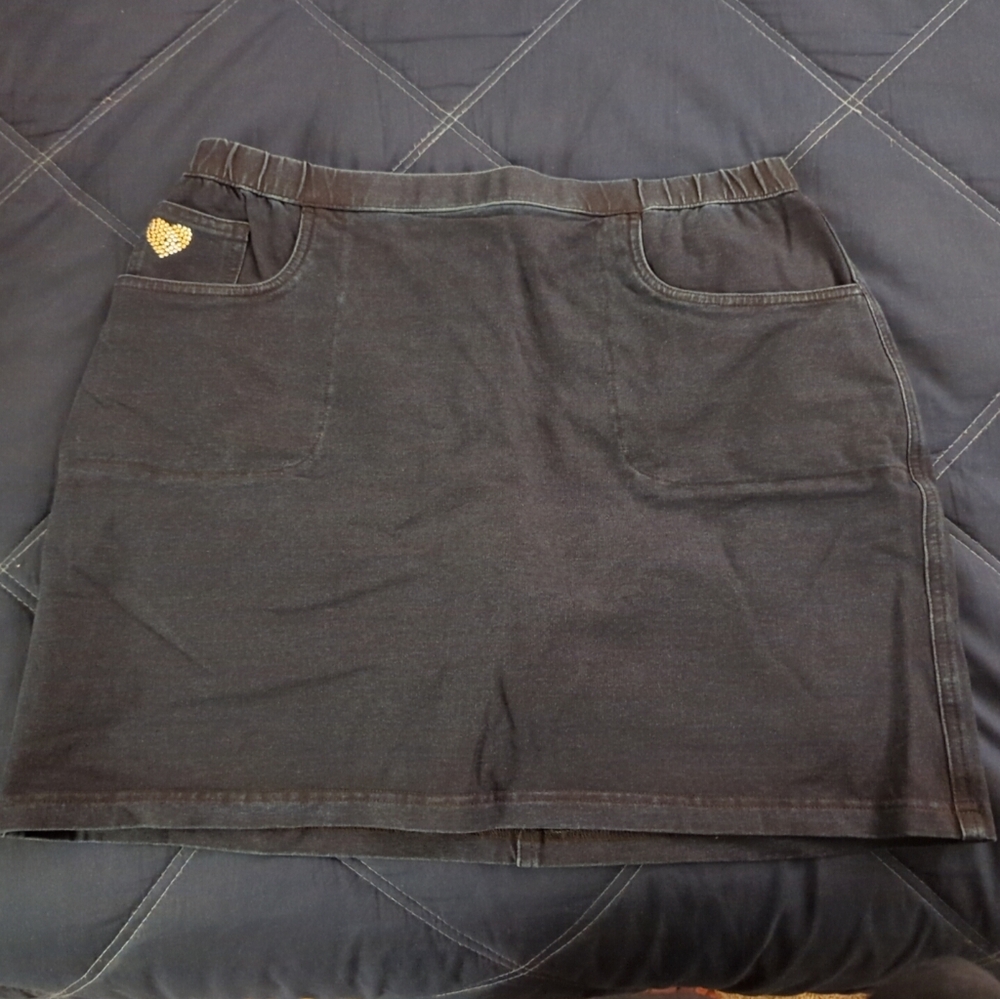 Quacker Factory DreamJeannes Summer Fun Skort Short L